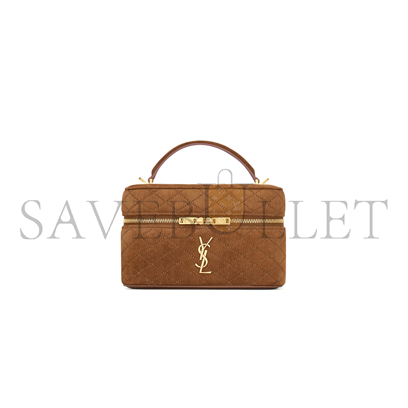 Y51 GABY VANITY IN SUEDE 7667311U8272916 (18*11*6.5cm)